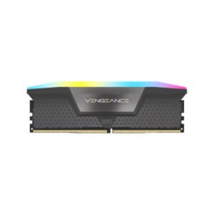 Corsair Vengeance RGB DDR5 32GB (1x32GB) 5200MHz RAM Memory (Gray)